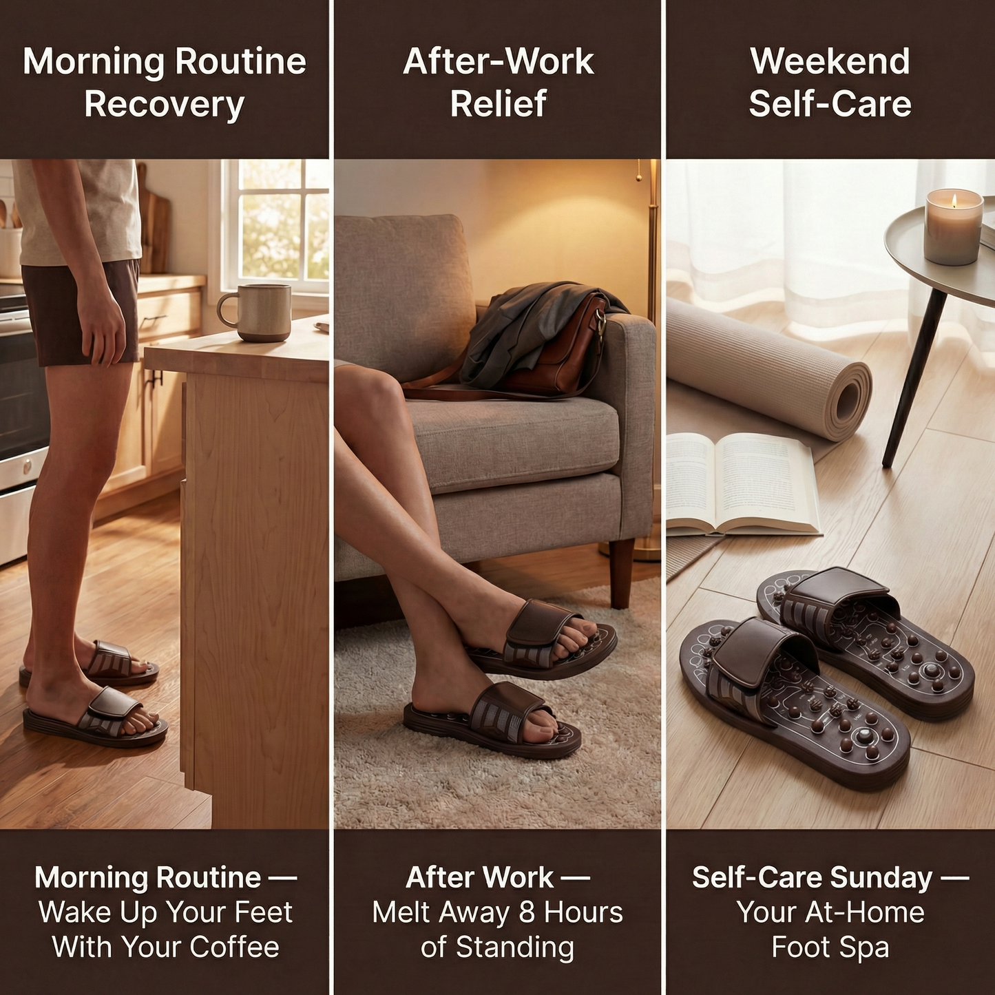 PRESSURA™ Therapeutic Acupressure Massage Slippers