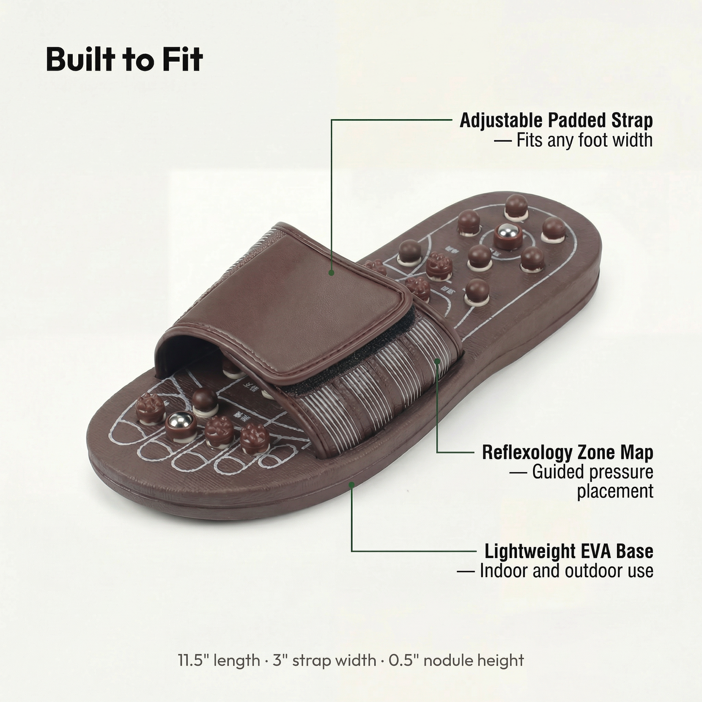 The Original PRESSURA™ Therapeutic Acupressure Massage Slippers